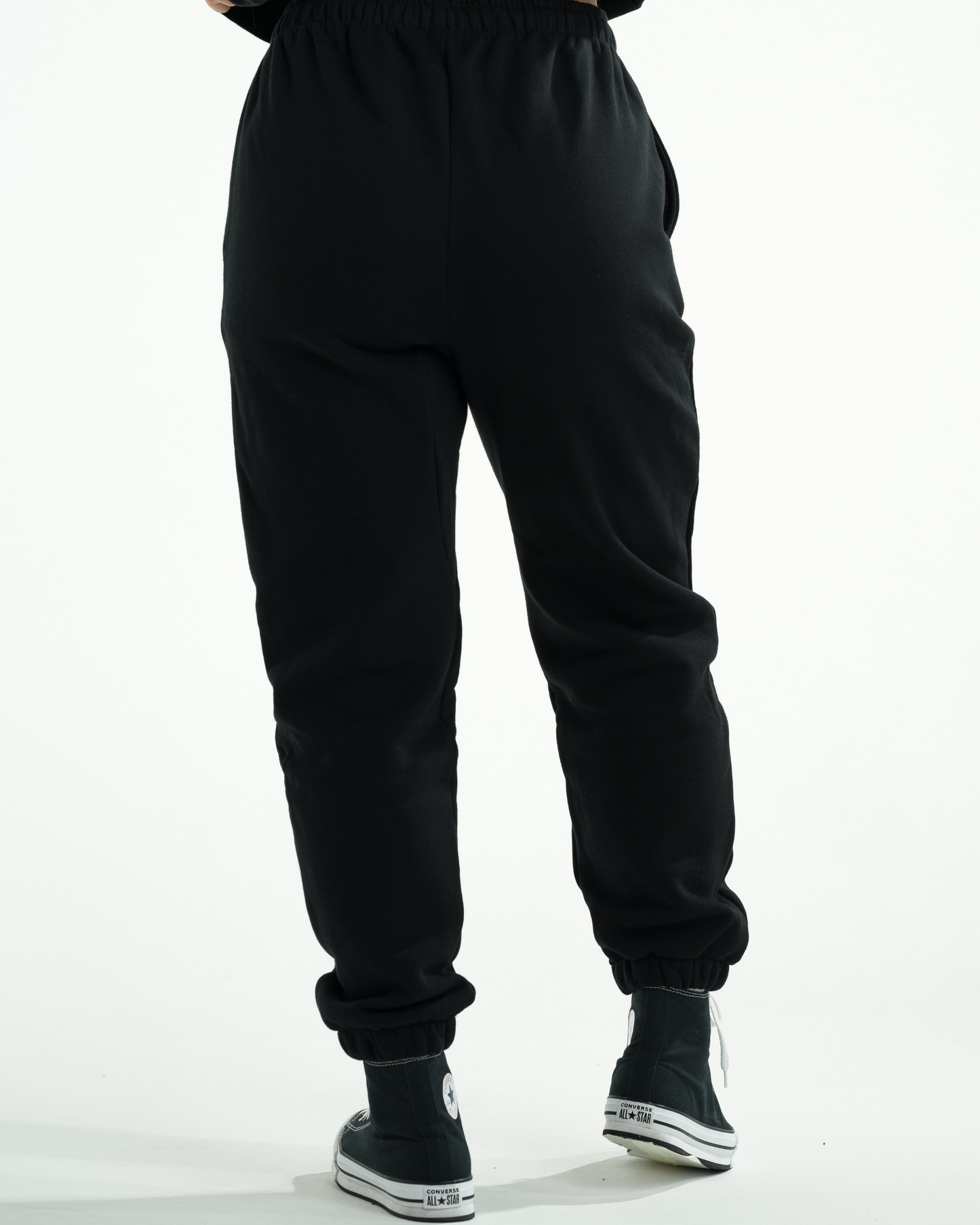 SWEATPANTS "LIFT HEAVY" - BLACK