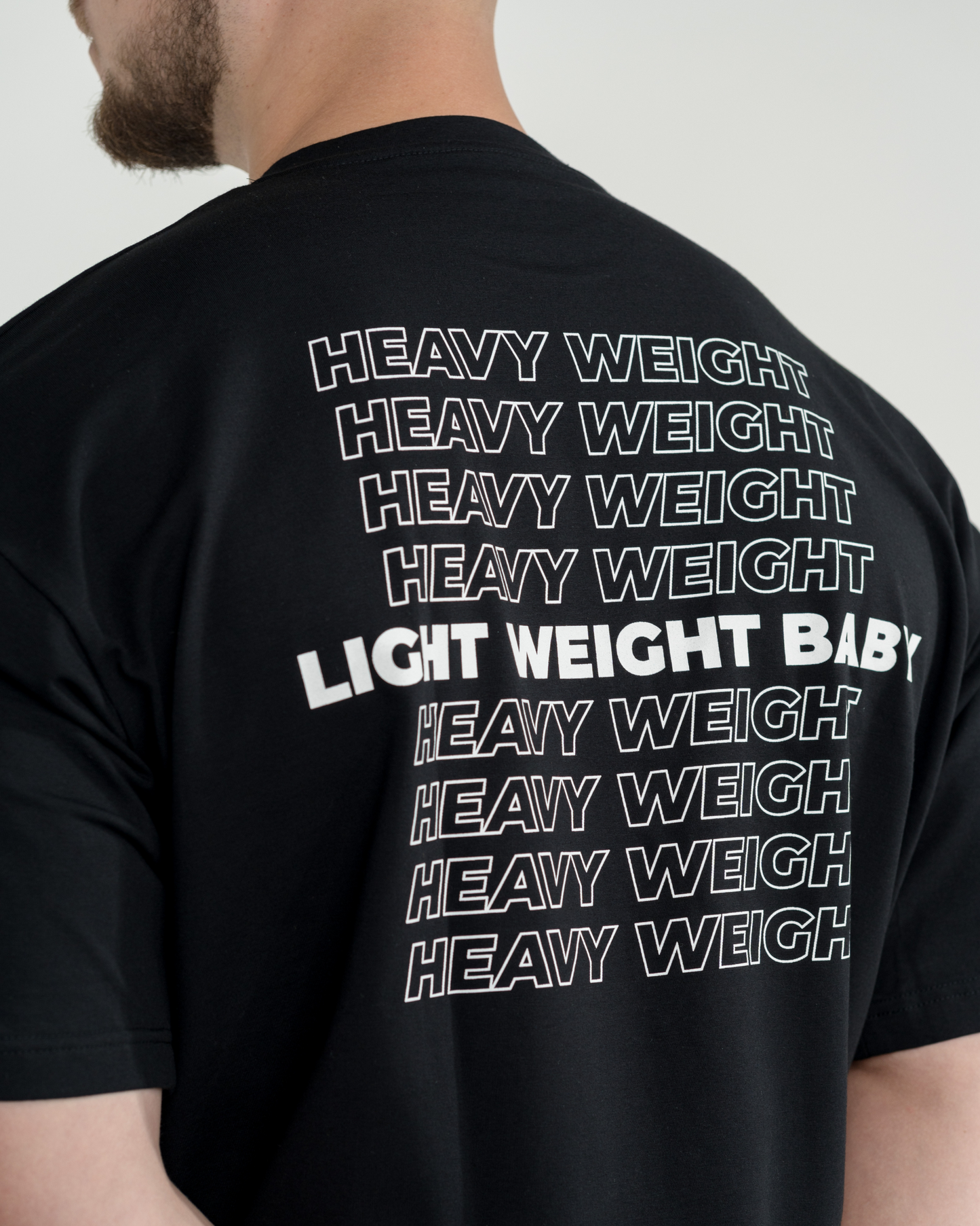 T-SHIRT "LIGHT WEIGHT" - BLACK
