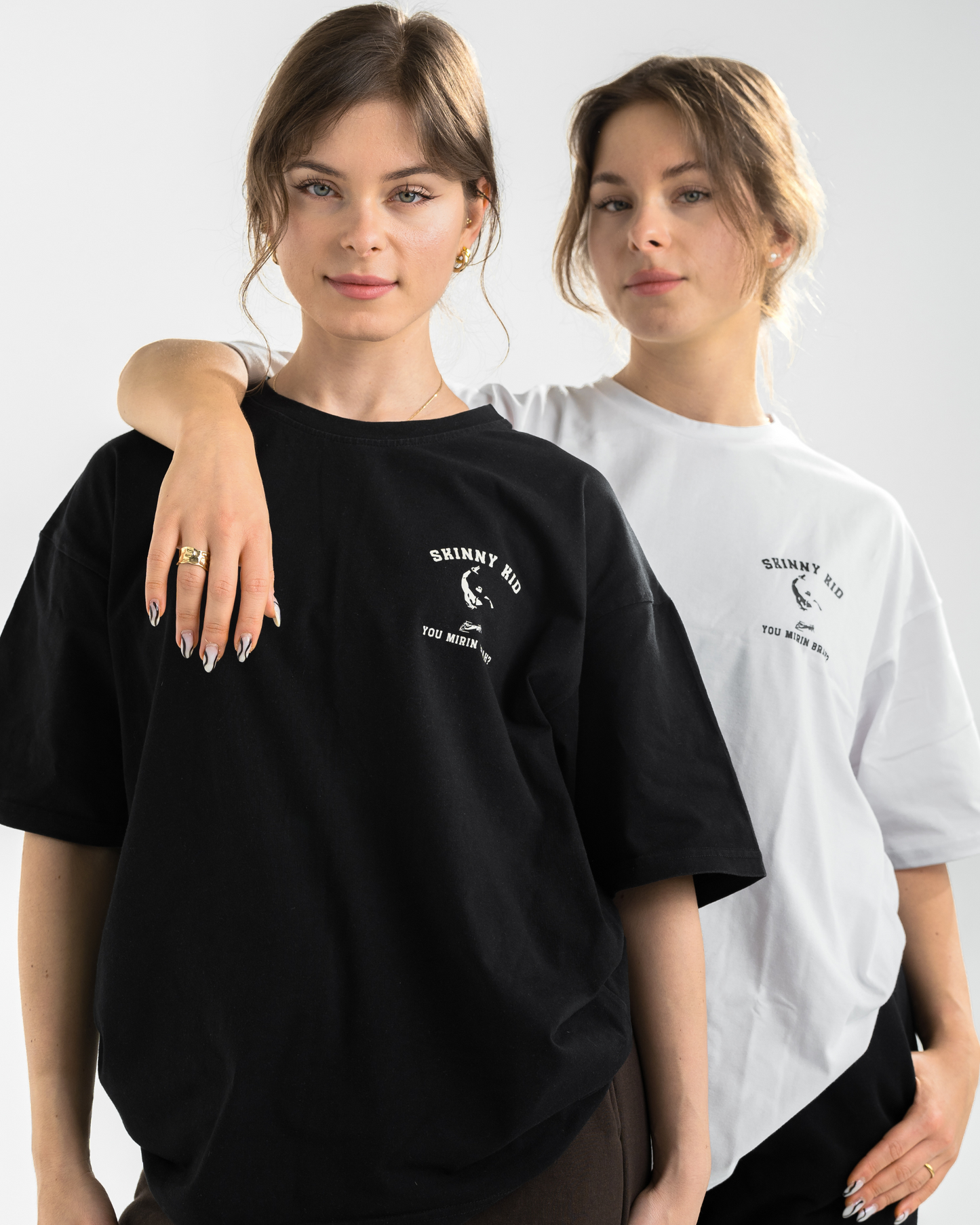 T-SHIRT "SKINNY KID" - WHITE