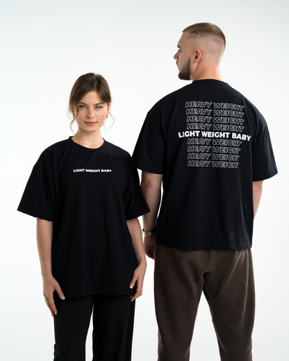 T-SHIRT "LIGHT WEIGHT" - BLACK