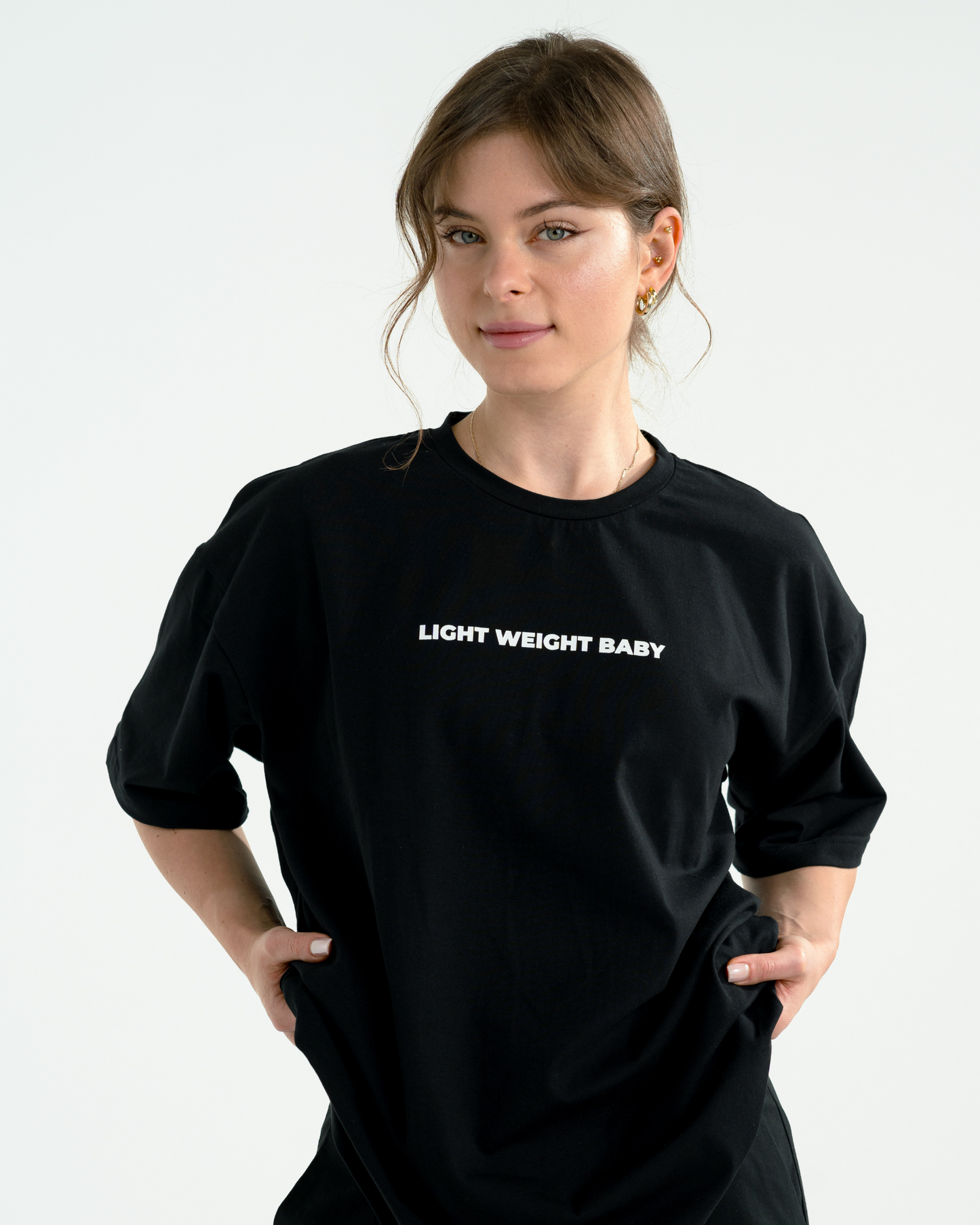 T-SHIRT "LIGHT WEIGHT" - BLACK