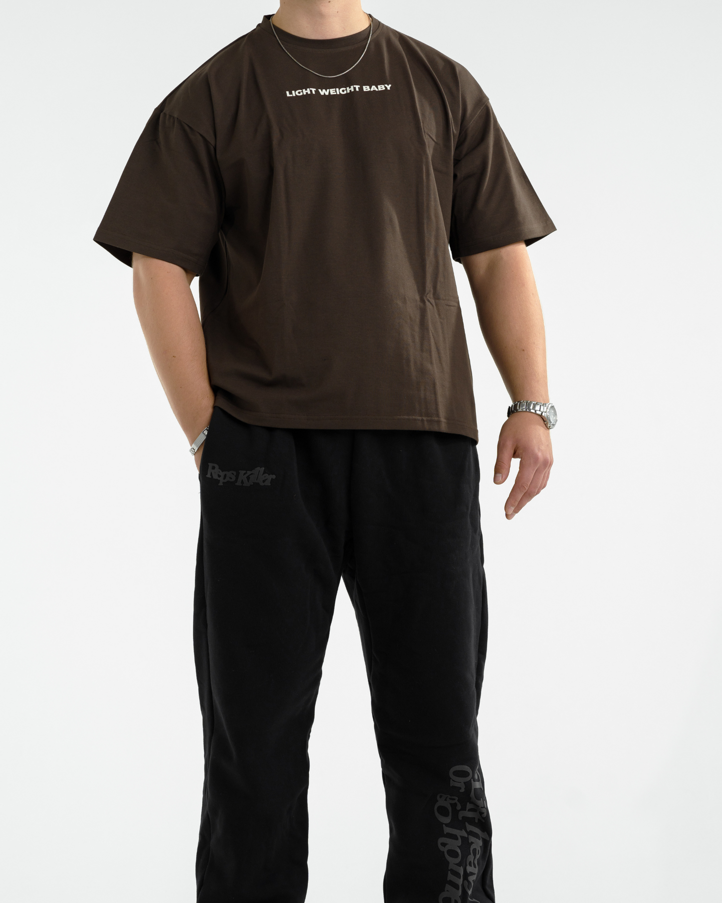 T-SHIRT "LIGHT WEIGHT" - BROWN