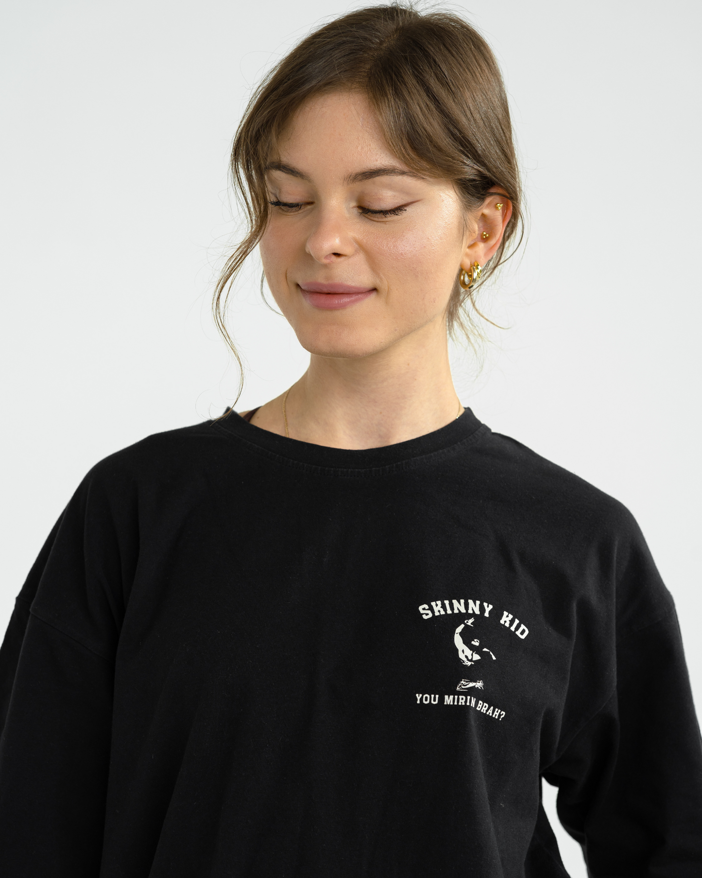 T-SHIRT "SKINNY KID" - BLACK