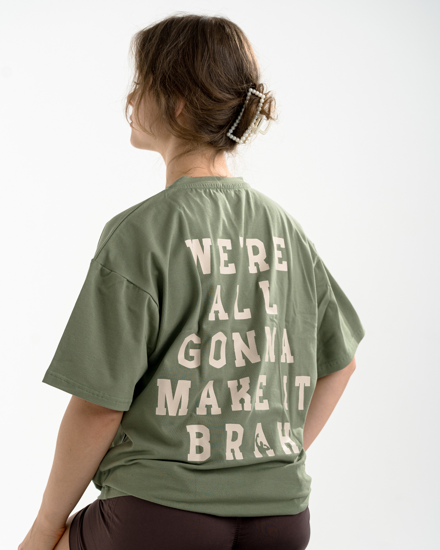 T-SHIRT "SKINNY KID" - OLIVE