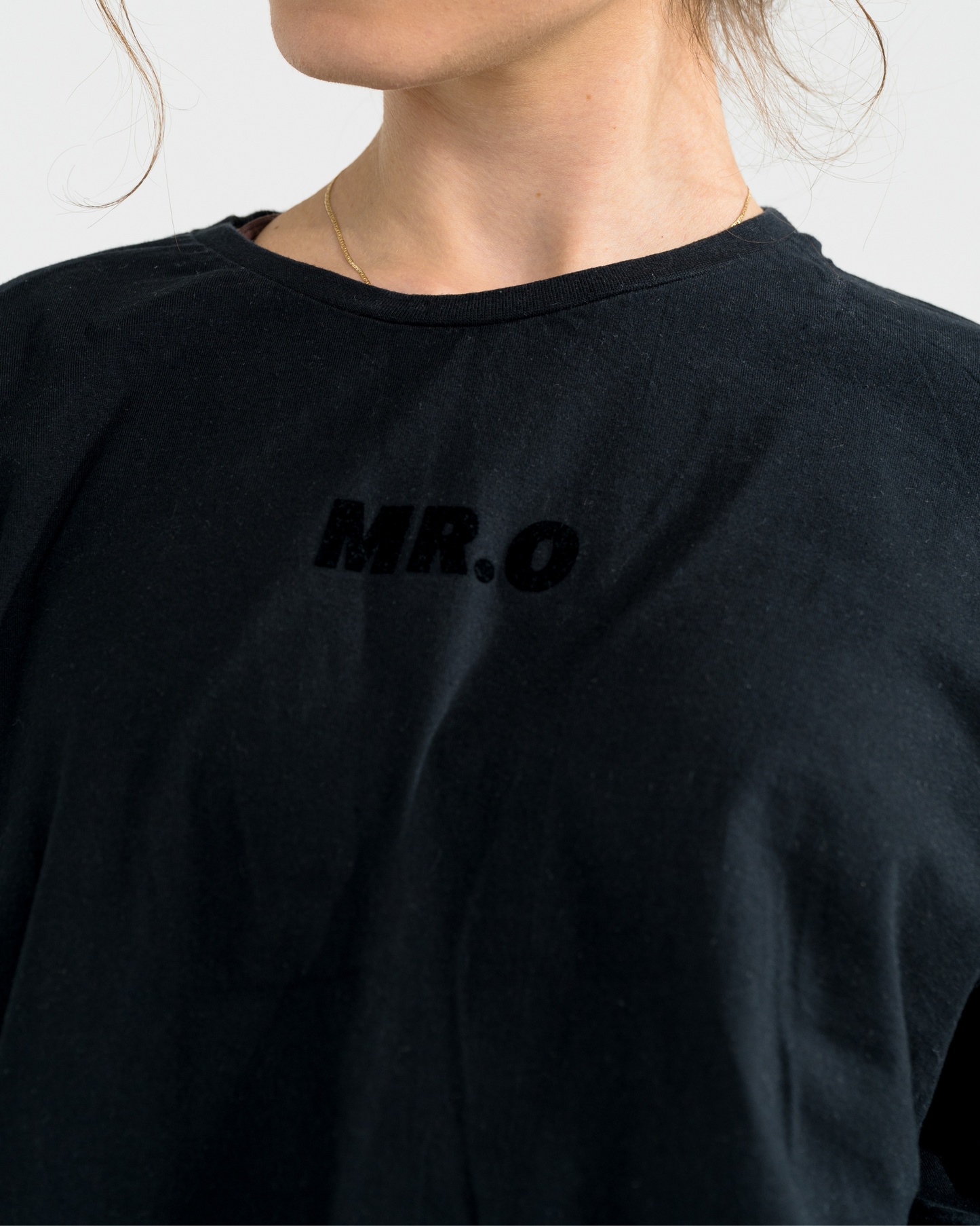 T-SHIRT "MR.O" - BLACK