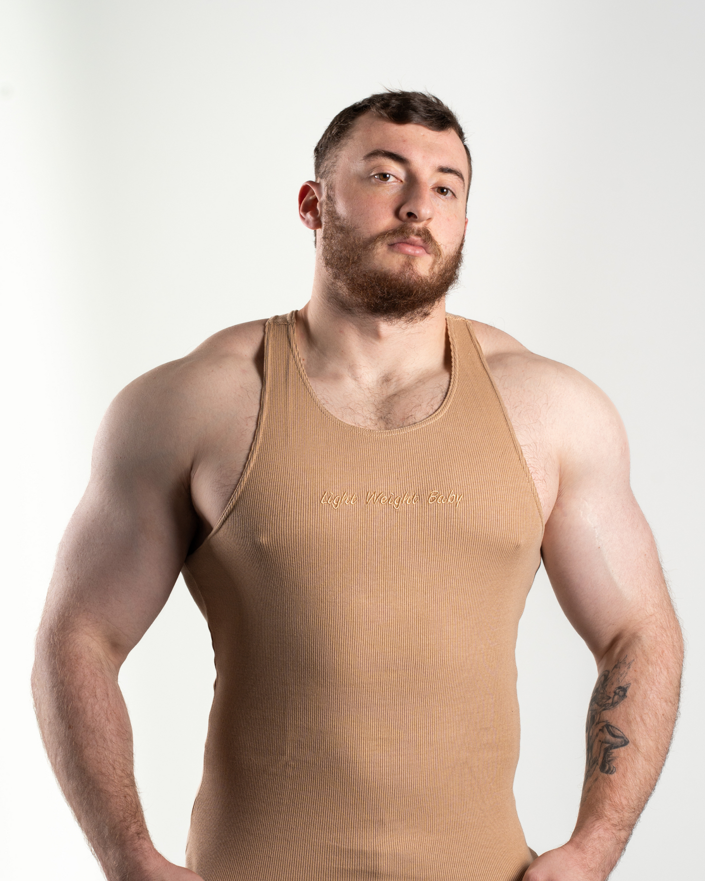 TANKTOP "LIGHT WEIGHT BABY" - BEIGE