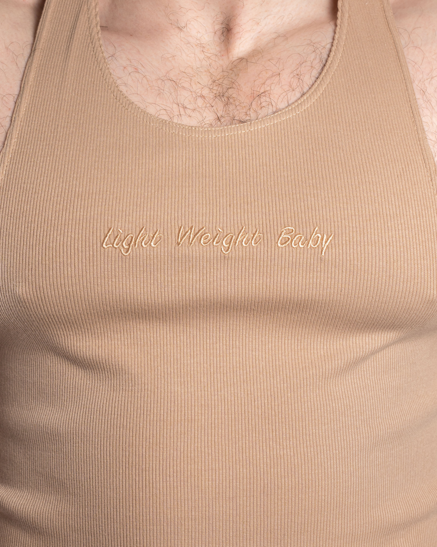 TANKTOP "LIGHT WEIGHT BABY" - BEIGE