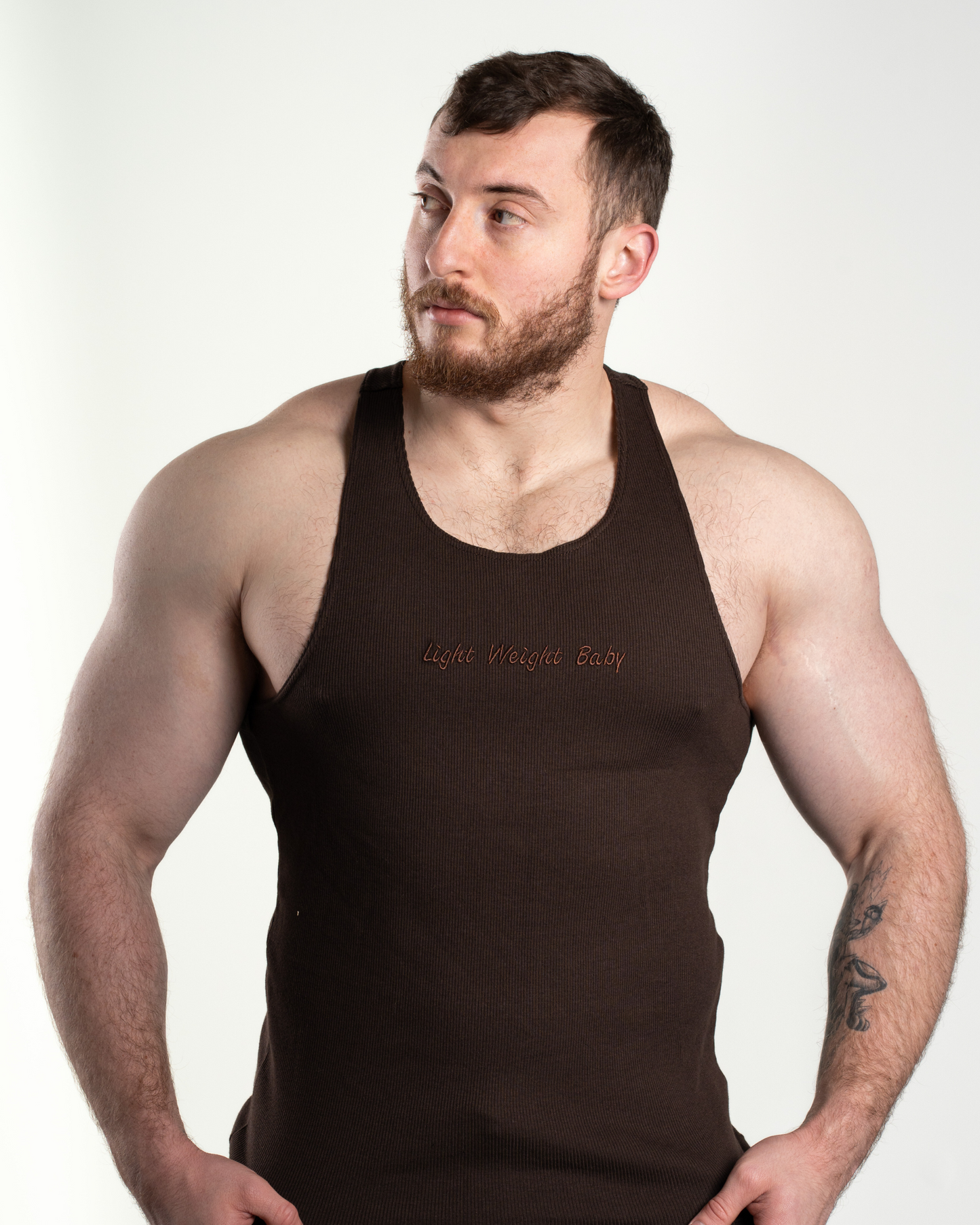 TANKTOP "LIGHT WEIGHT BABY" - BROWN