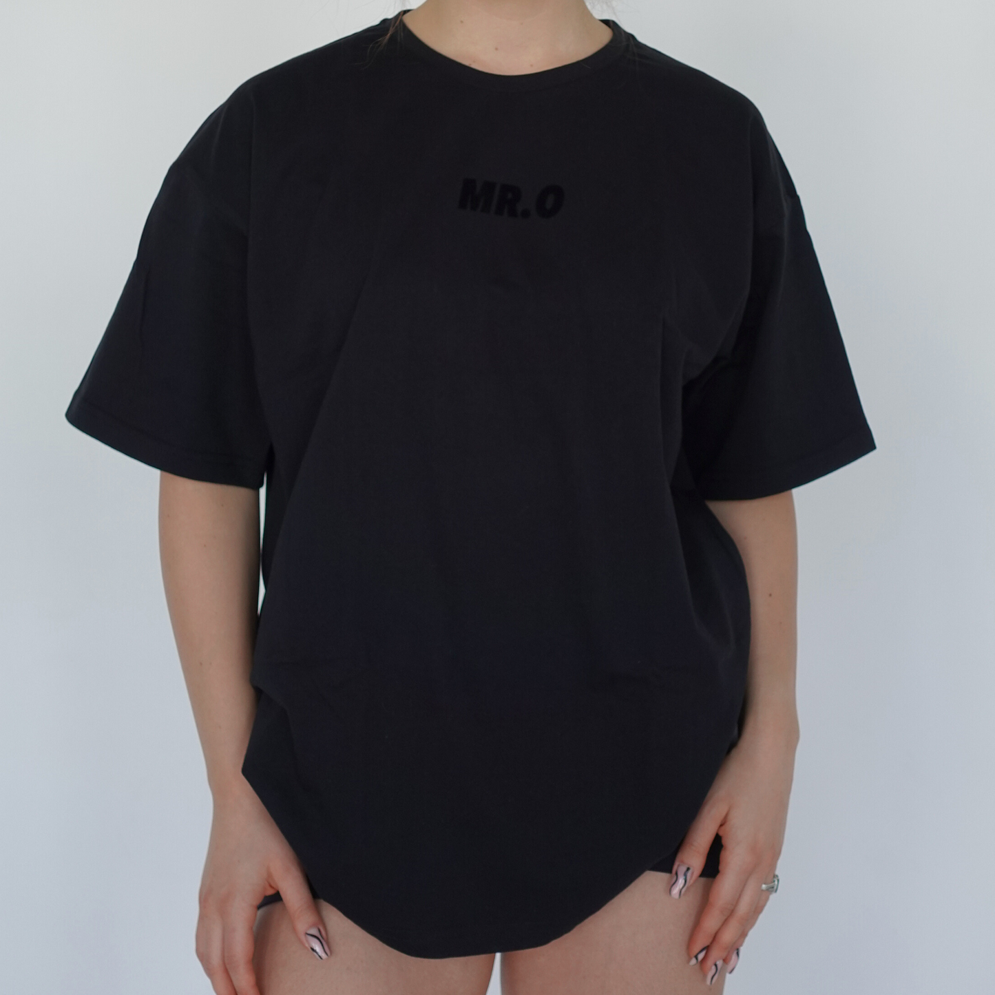 T-SHIRT "MR.O" - BLACK